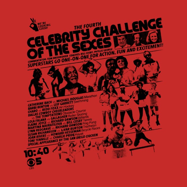 Celebrity Challenge Of the Sexes by neng