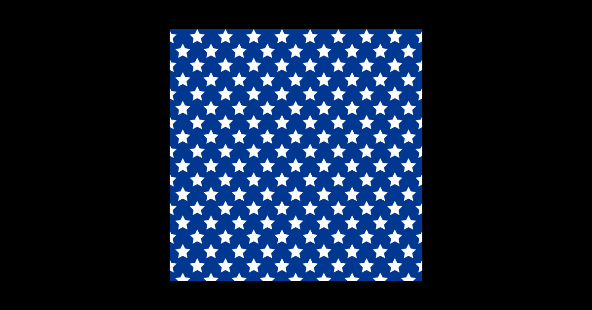 USA Stars White And Blue Usa Flag Sticker TeePublic