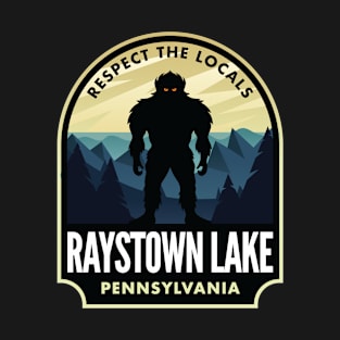 Raystown Lake Pennsylvania Bigfoot Sasquatch T-Shirt