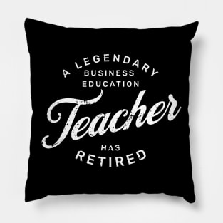 A Legendary Business Education Teacher Has Retired Pillow