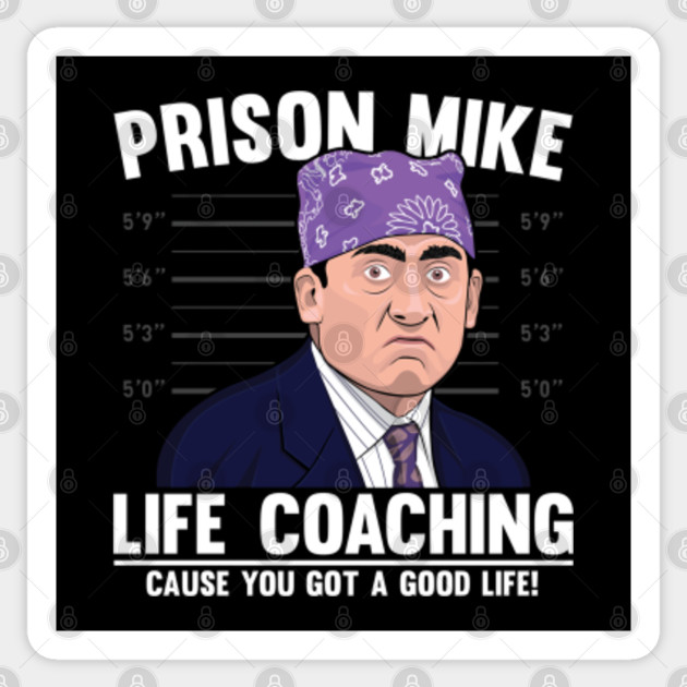 Life Coaching Funny Meme Tee Shirt Prison Coaching Sticker Teepublic