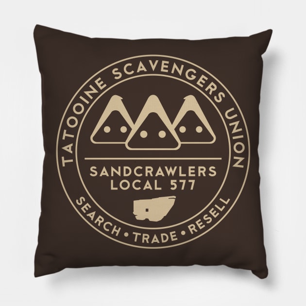 Tatooine Scavengers Union Pillow by DesignWise