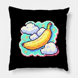 Banana Cloud Harvest Field Product Since Vintage Sweet Pillow