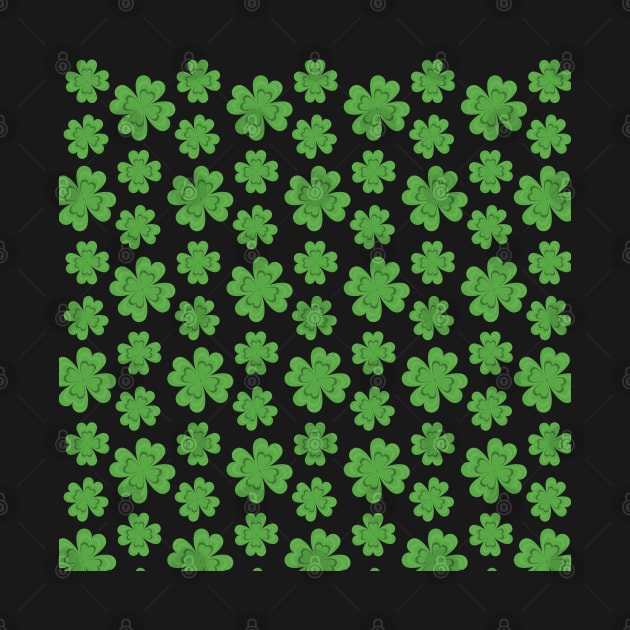 Green Parade of Shamrocks by DesignIndex