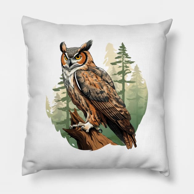 Hoot Owl Pillow by zooleisurelife