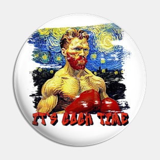 It's Gogh Time Pin