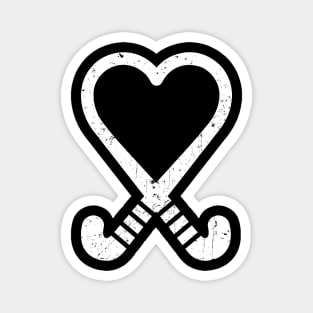 Funny Field Hockey Love Youth Women Gift Magnet