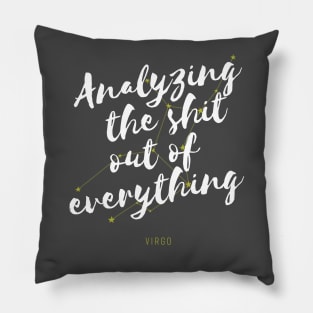 Virgo Zodiac Funny Pillow