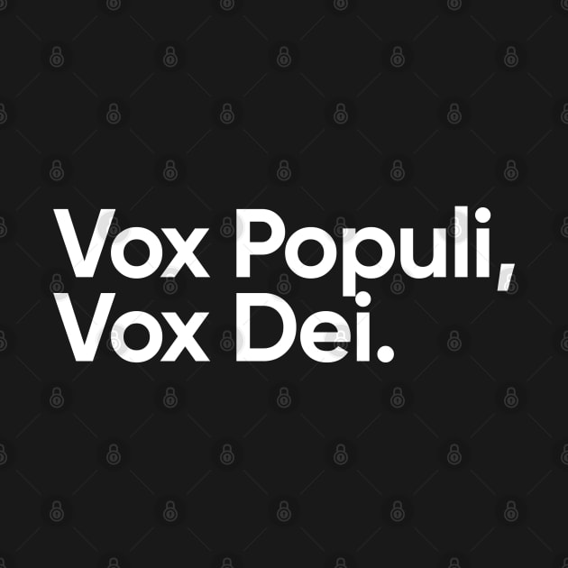 Vox Populi Vox Dei by EverGreene