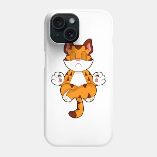 Tiger Yoga Fitness Meditation Phone Case