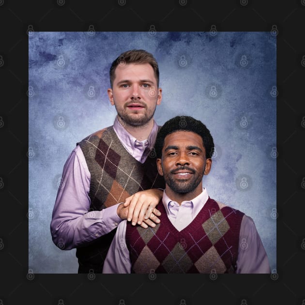 Luka and Kyrie Step Brothers by Buff Geeks Art