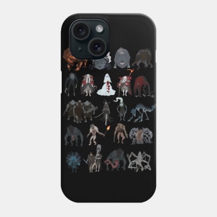 Bloodborne - Dungeon bosses Phone Case