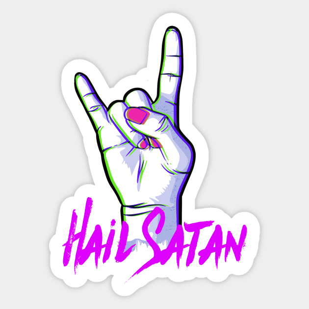 HAIL SATAN! - Hail Satan - Sticker