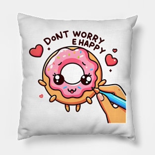 Valentine's Cartoon Delights T-Shirt Pillow