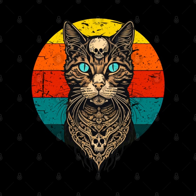Retro Voodoo Cat by DeathAnarchy