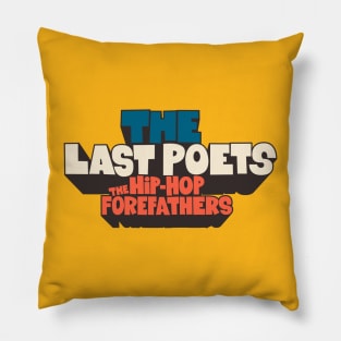 The Last Poets - Wearable Legends of Hip Hop and Black Liberation Pillow