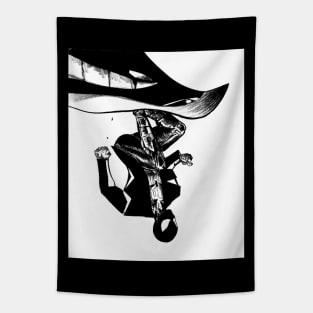 spider mexican man in gargoyle suit ecopop Tapestry