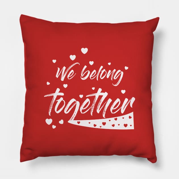 Valentine's Day For Couples Pillow by EpicMums