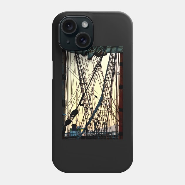 Between Two Masts Phone Case by AlexaZari