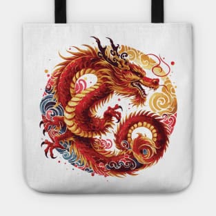 Chinese Lunar New Year Dragon Tote