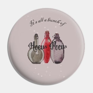 It's all a bunch of hocus pocus, watercolor potions bottles Pin