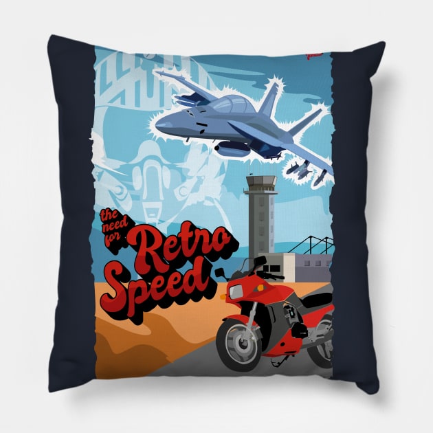 F-14 Retro Speed Pillow by BOEC Gear