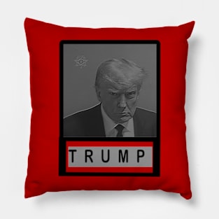 Trump mugshot Pillow