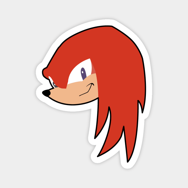 Knuckles Magnet by LuisP96