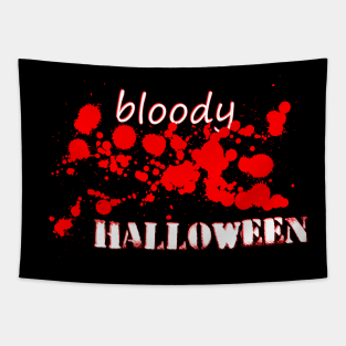 Bloody halloween Tapestry