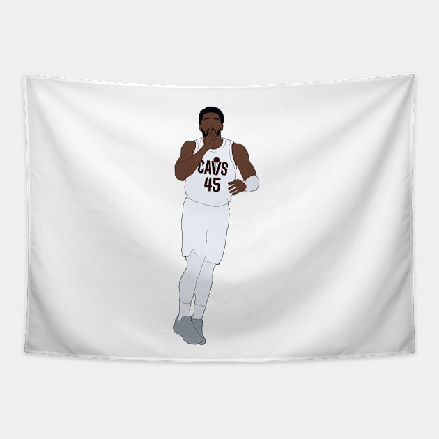 Donovan Mitchell minimal Tapestry by whelmd