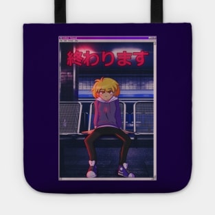 Vaporwave Aesthetic cyberpunk retro Tote