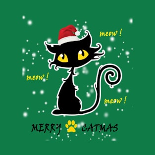 merry catmas T-Shirt