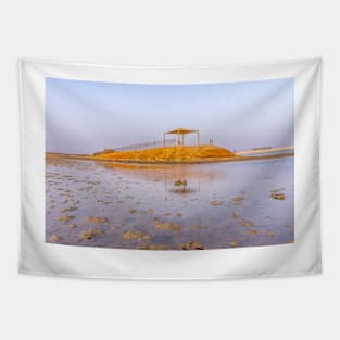 BEACH WATCH TOWER Tapestry