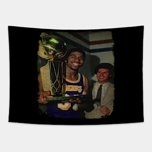 Magic Johnson Vintage Tapestry