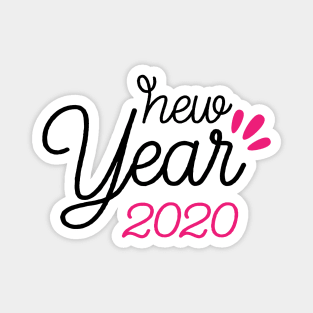 New year 2020 Magnet