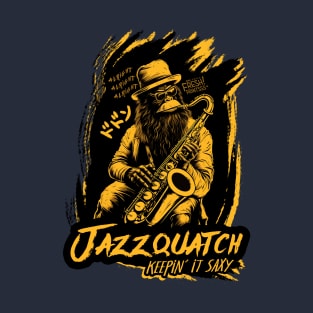 Jazzquatch (Back Design) T-Shirt