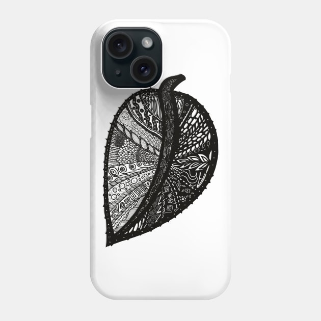 Mandala leaf Phone Case by ArtKsenia