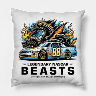 Legendary Nascar Beasts Pillow