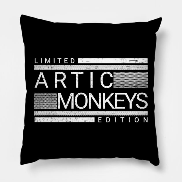 Artic monkeys line Pillow by Cinema Productions