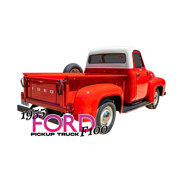 1955 Ford F100 Pickup Truck by Gestalt Imagery