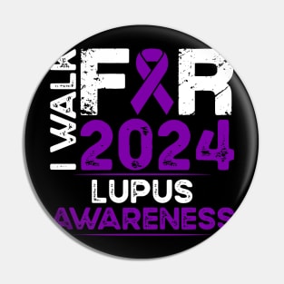 Lupus Awareness 2024 Walk Pin