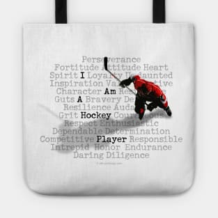 I Am A Hockey Player Tote