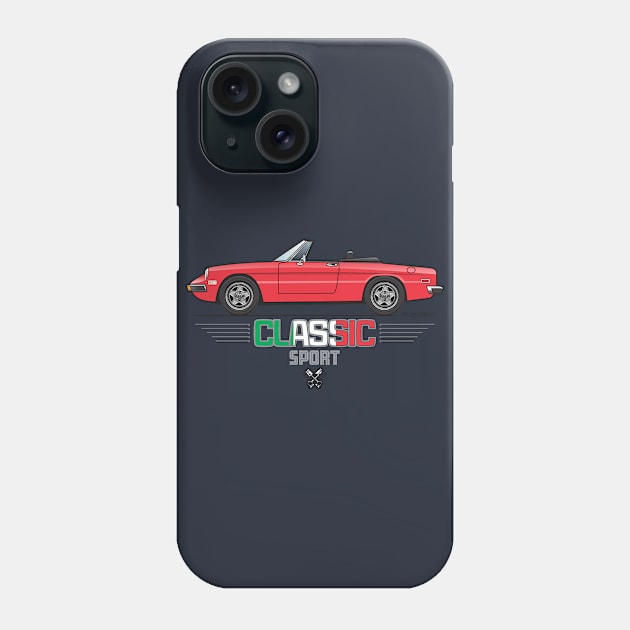 Classic Red Phone Case by JRCustoms44