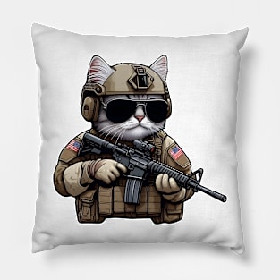 Tactical Cat Pillow