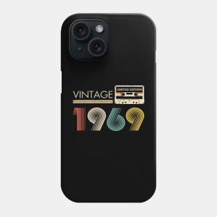 54th Birthday Vintage 1969 Limited Edition Cassette Tape Phone Case