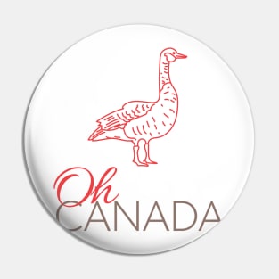 Oh Canada Pin