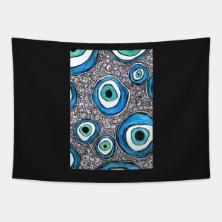 Evil Eye Art Tapestry