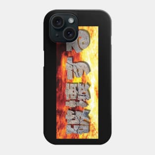 Japanese Text Words artistic design Phone Case