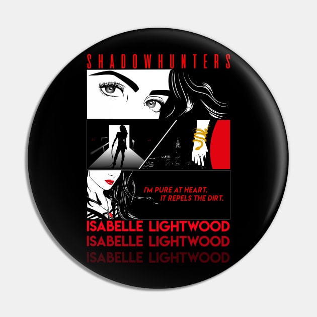 Isabelle Lightwood - Shadowhunters Pin by Ddalyrincon