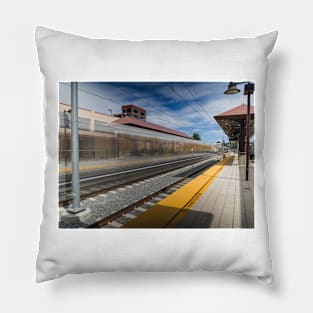 Monrovia Metro Station Pillow